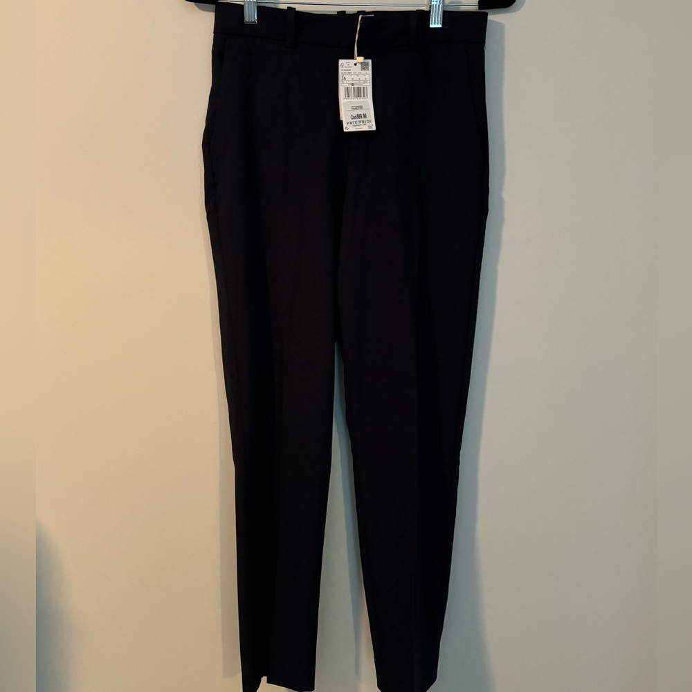 Mango black pants